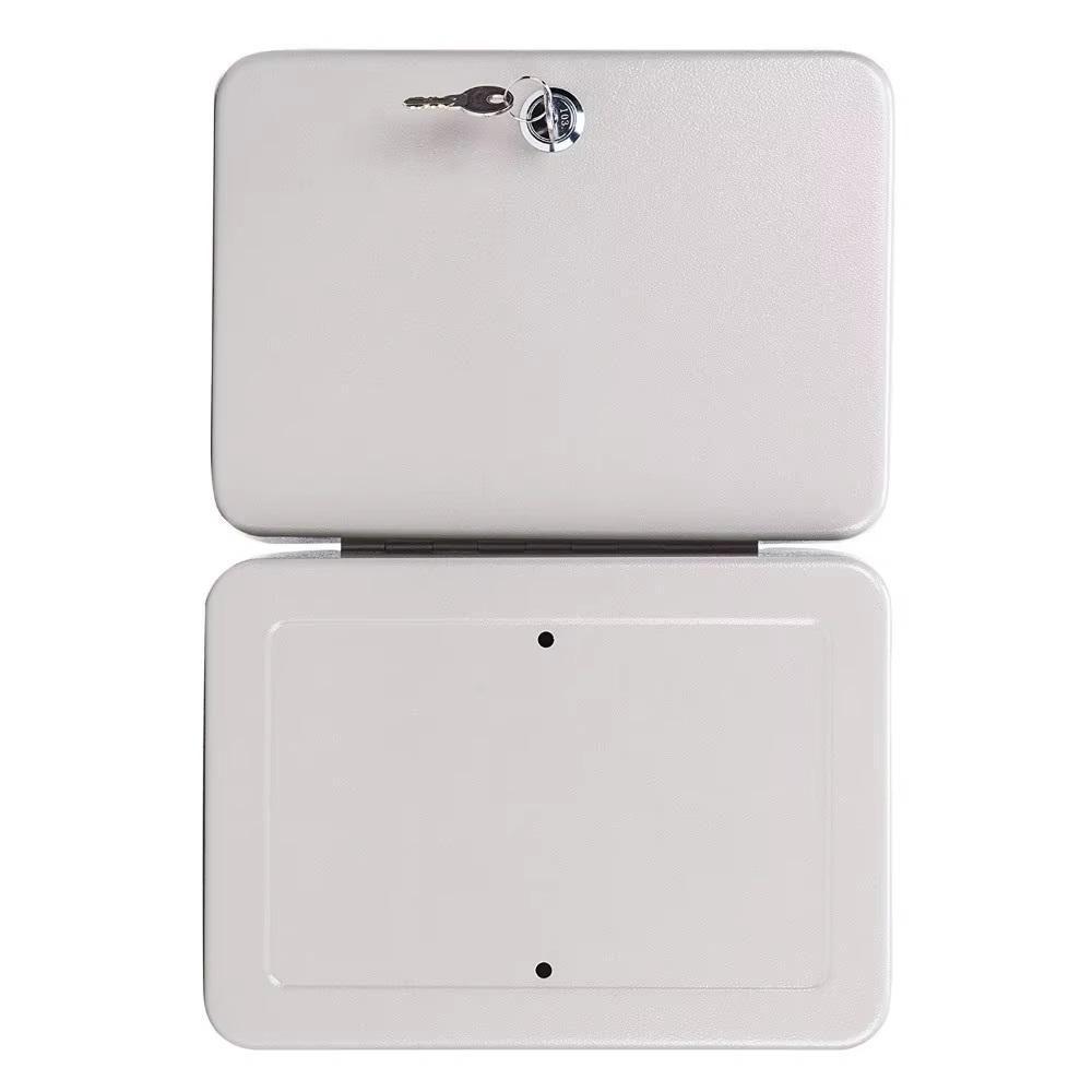 Porta Chaves Armario Claviculario 48 Chaves De Ferro Cofre Organizador Profissional Empresarial Kit Fixador De Parede - 5