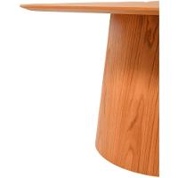 Mesa Jantar Jurerê Com Base E Tampo Lâminado Em Madeira De Cinamomo 220x110 Amêndoa - 7