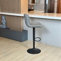 Banqueta Para Cozinha Americana Alta Bar Balcão P080 Kit 02 Unidades Cinza - 5