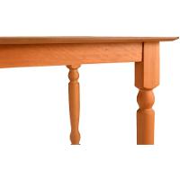 Mesa Jantar Orlando Em Madeira Maciça Com Tampo Lâminado 160x90 Pes Torneados - 8