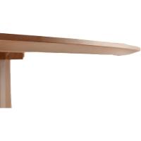 Mesa Jantar Ipanema Redonda Em Madeira Maciça Com Tampo Lâminado 136cm Castanho - 7