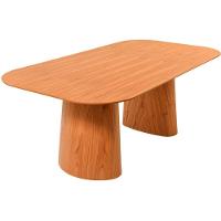 Mesa Jantar Jurerê Com Base E Tampo Lâminado Em Madeira De Cinamomo 180x110 Amêndoa - 5