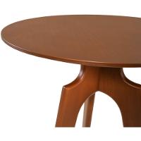 Mesa Bistrô Grécia Alta Madeira Maciça Tampo Lâminado Castanho - 8