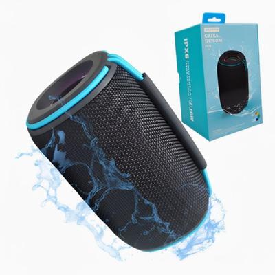 Caixa De Som Portátil Bluetooth Bt680 – Potência, Estilo E Resistência Para Qualquer Momento - Bivolt