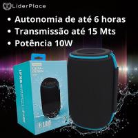 Caixa De Som Portátil Bluetooth Bt680 – Potência, Estilo E Resistência Para Qualquer Momento - Bivolt - 3