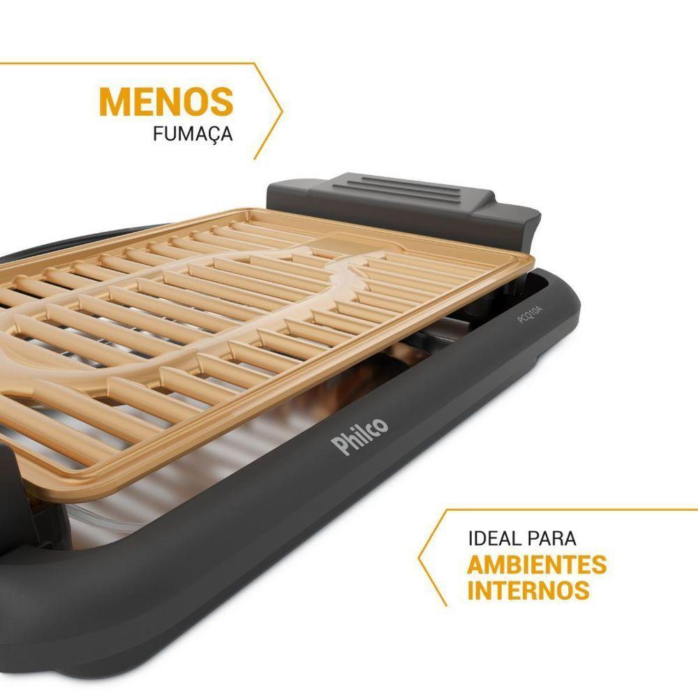 Churrasqueira Elétrica Philco Antiaderente Gold PCQ10A 110V - 3