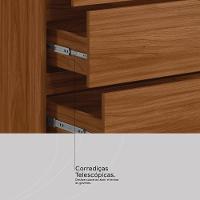 Guarda Roupa Casal 6 Portas E 6 Gavetas Atrice Nogueira/nude Prime Tx Demobile Nogueira/nude Prime Tx - 5