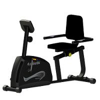 Bicicleta Ergométrica Horizontal Athletic Training 8 Níveis Magnéticos 140kg Conforto Pedal Suave - 6