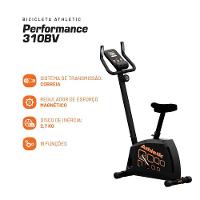 Bicicleta Ergométrica Athletic Performance 310bv Residencial Suporta 150kg 8 Níveis Monitor De Pulso