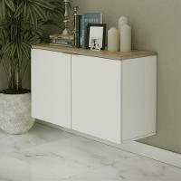 Balcão Nature 110cm Estilare Blc4035 Branco-carvalho