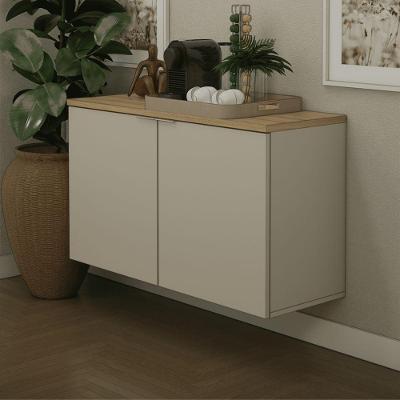 Balcão Nature 110cm Estilare Blc4035 Nude-carvalho