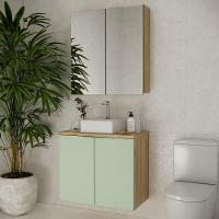 Conjunto Nature 75cm Estilare CNJ4012 Carvalho-verde - 1