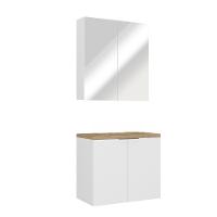 Conjunto Nature 75cm Estilare CNJ4012 Branco-carvalho - 2