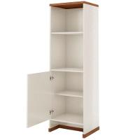 Conjunto Escritório 2 Peças - Buffet E Armário Verbena - Offwhite/naturale Offwhite/naturale - 6