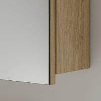 Conjunto De Banheiro Nature 60cm Estilare Cnj4009 Carvalho/branco - 8