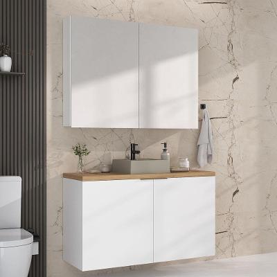 Conjunto Com Cuba Nature 110cm Estilare CNJ4036 Branco-carvalho