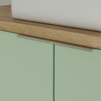 Gabinete Nature 60cm Estilare Gab4008 Carvalho/verde - 6