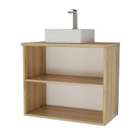 Gabinete Nature 75cm Estilare GAB4011 Carvalho-branco