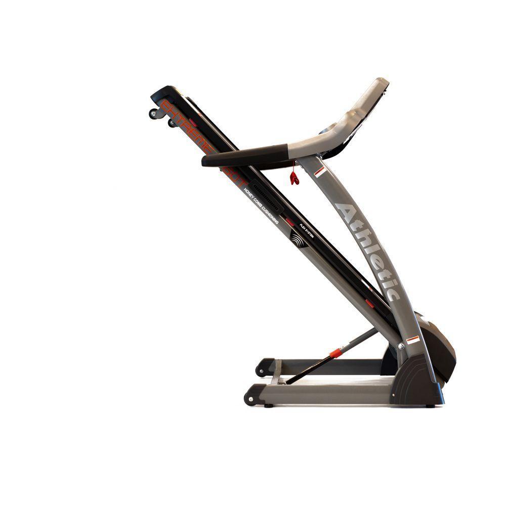 Esteira Elétrica Athletic Extreme 1060t 16km/h Suporta 130kg Inclinação Eletrônica 41 Programas 220V - 3
