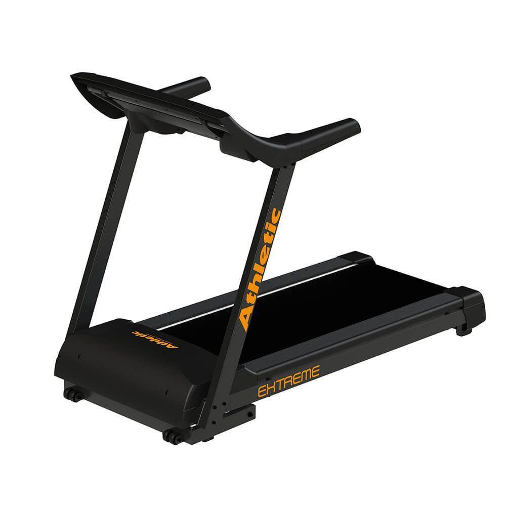 Esteira Elétrica Athletic New Extreme 18km/h Suporta 130kg Inclinação Eletrônica 32 Programas 220V - 8