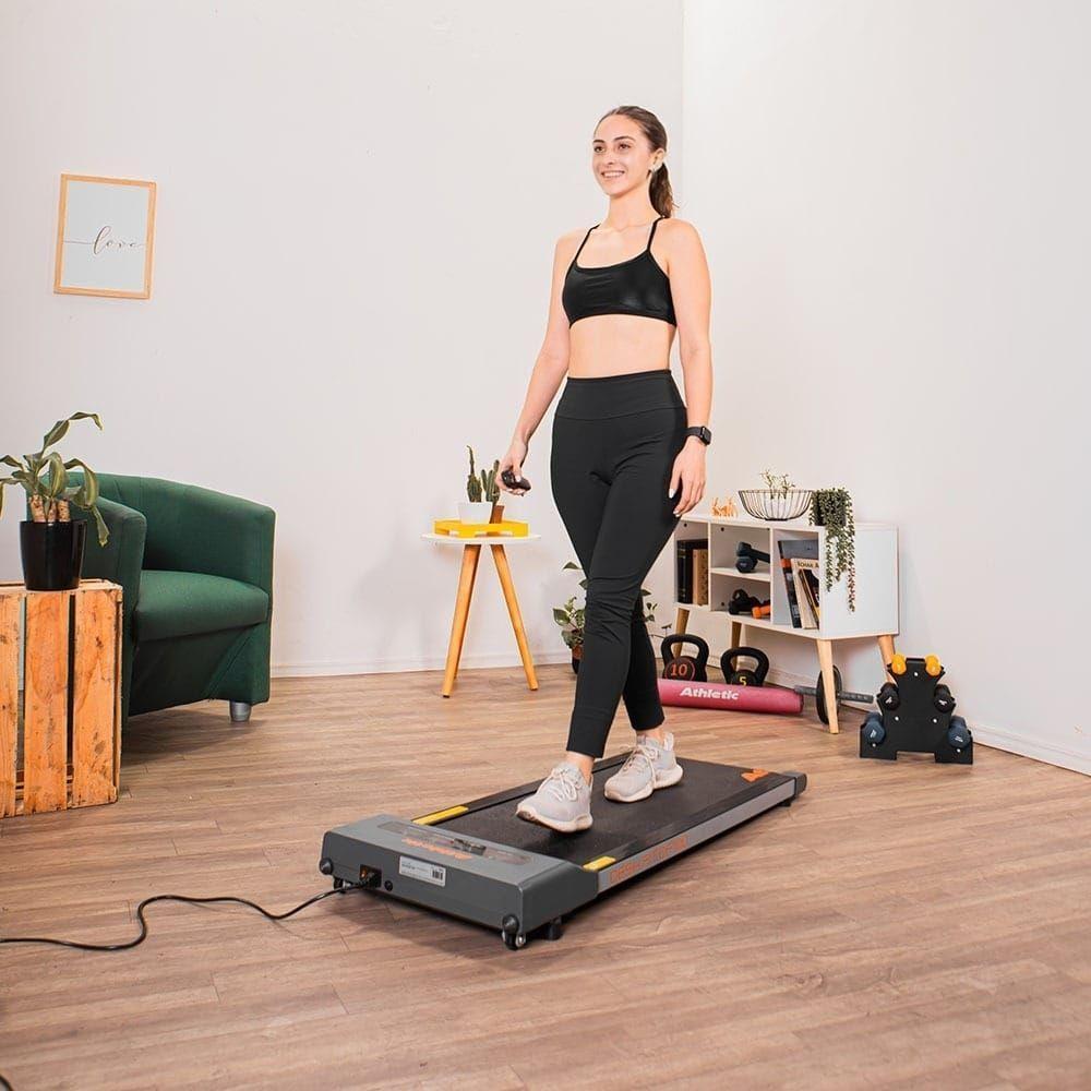 Esteira Elétrica Athletic Desk Fit Df100 6km/h Suporta 110kg Compacta Sem Varanda Pronta Para Usar 110V - 7