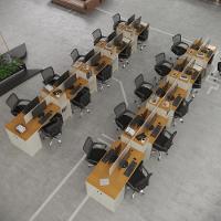 Estação De Trabalho 20 Lugares Office Tech 20 Mesas 16 Armár - Off White E Cedro Off White E Cedro - 1