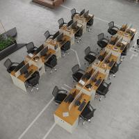 Estação De Trabalho 20 Lugares Office Tech 20 Mesas 16 Armár - Off White E Cedro Off White E Cedro - 1