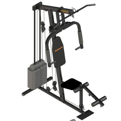 Estação De Musculação Athletic Force Com 45kg De Peso Suporta 120kg Residencial Treino Em Casa