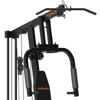 Estação De Musculação Athletic Force Com 45kg De Peso Suporta 120kg Residencial Treino Em Casa - 7
