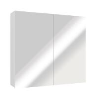 Espelheira De Banheiro Nature 90cm Estilare ESP4031 Branco Ls - 2