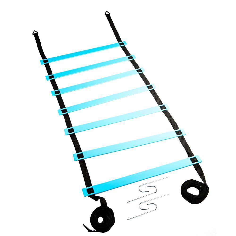 Escada De Agilidade Athletic 4 Metros 7 Degraus Ajustáveis Para Treino Funcional, Fitness, Velocidade E Agilidade - 1