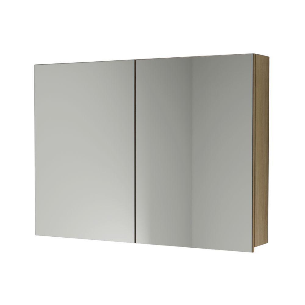 Espelheira De Banheiro Nature 110cm Estilare ESP4034 Carvalho - 2