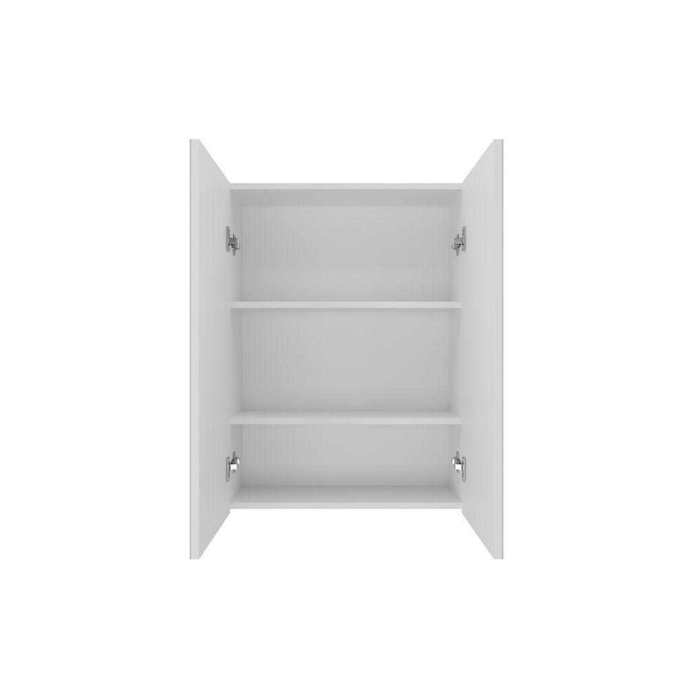 Espelheira De Banheiro Nature 60cm Estilare Esp4007 Branco Ls - 3