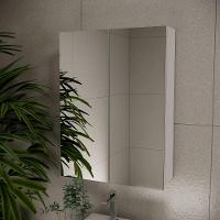 Espelheira De Banheiro Nature 60cm Estilare Esp4007 Branco Ls - 1