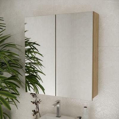 Espelheira De Banheiro Nature 75cm Estilare ESP4010 Carvalho