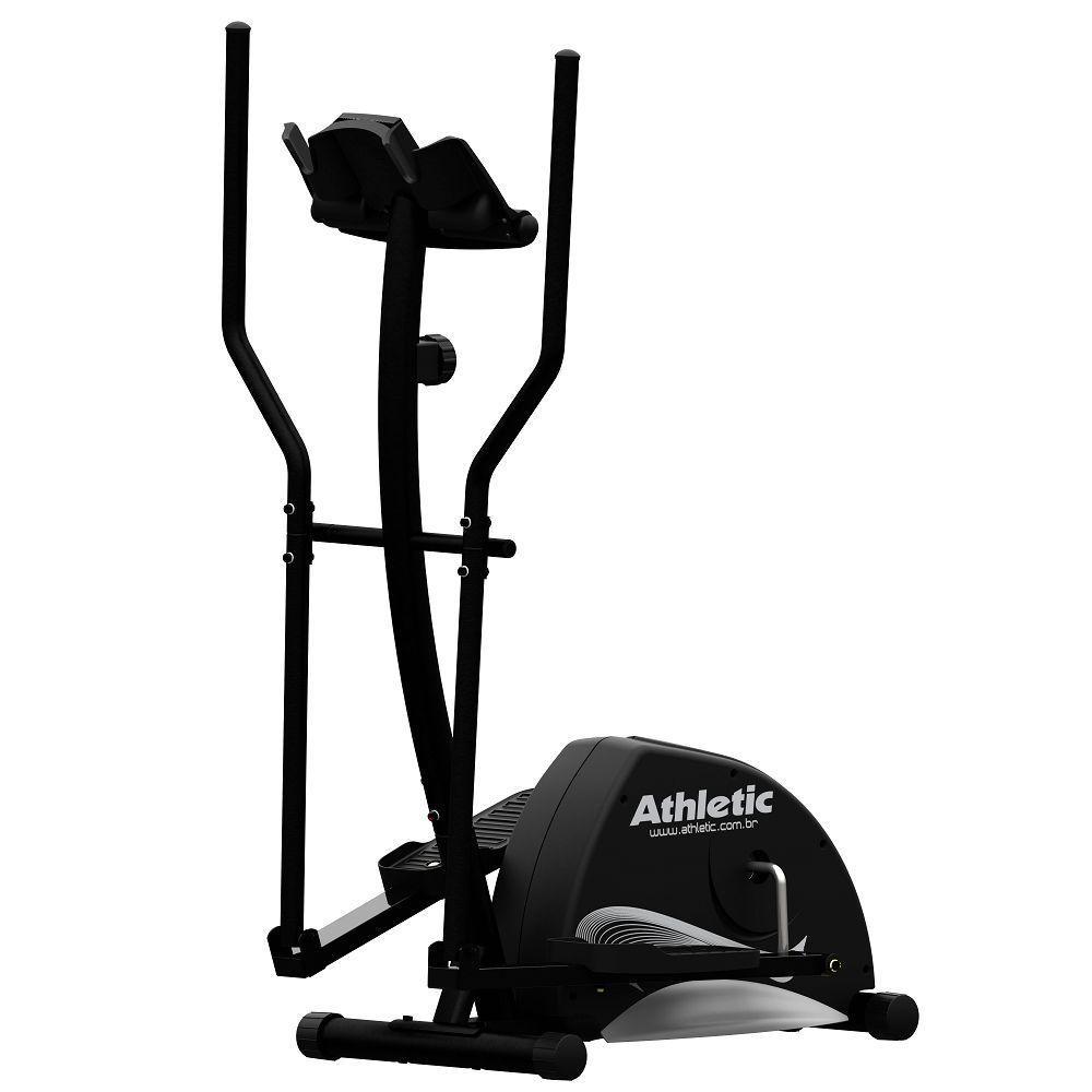 Elíptico Athletic Advanced Magnetron 8 Níveis Magnéticos Suporta 140kg Disco De Inércia 5.6kg - 7