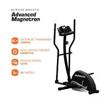 Elíptico Athletic Advanced Magnetron 8 Níveis Magnéticos Suporta 140kg Disco De Inércia 5.6kg - 2