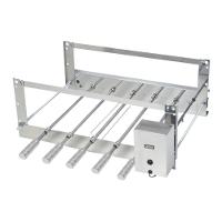Churrasqueira Giratória Rotativa Aço Inox Cris 05 Espetos Bivolt - 1