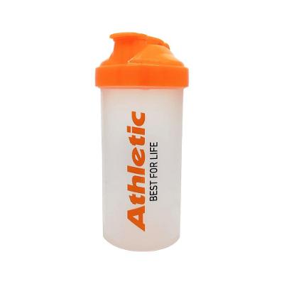 Coqueteleira Shaker 700ML Antivazamento Livre de Bpa Laranja Athletic