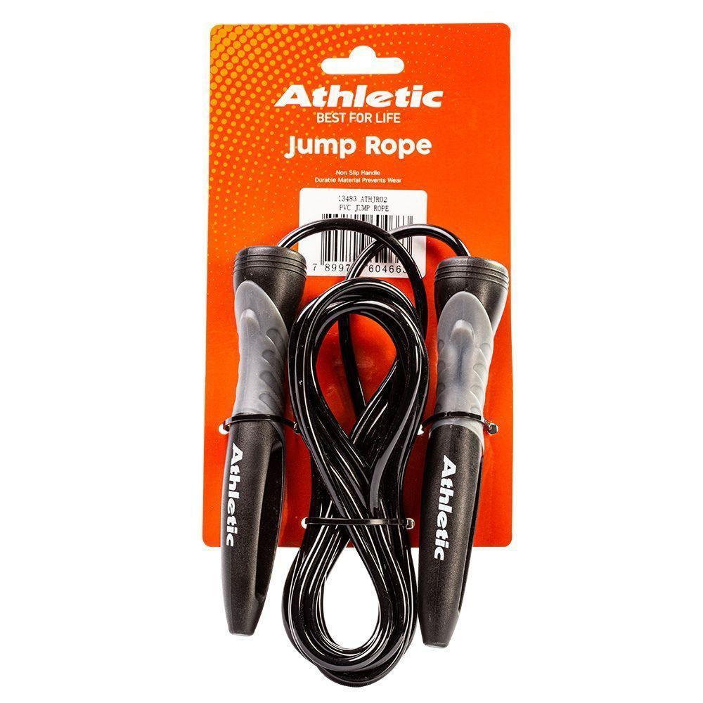 Corda De Pular Athletic 3,15m Com Rolamento De Aço Anatômica Para Treino Fitness Muscular E Aeróbico - 2