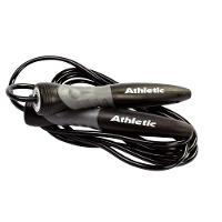 Corda De Pular Athletic 3,15m Com Rolamento De Aço Anatômica Para Treino Fitness Muscular E Aeróbico