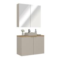 Conjunto Nature 90cm Estilare CNJ4033 Nude-carvalho - 3