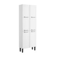 Armário Paneleiro Aço 6 Portas Branco Múltipla Bertolini Branco - 1