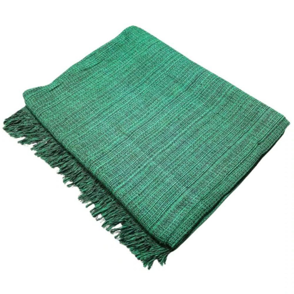 Manta Para Sofá Gigante Super King 3,00x1,80 Capa De Sofa Grande 2 E 3 Lugares De Luxo Cama Verde Mesclado - 1
