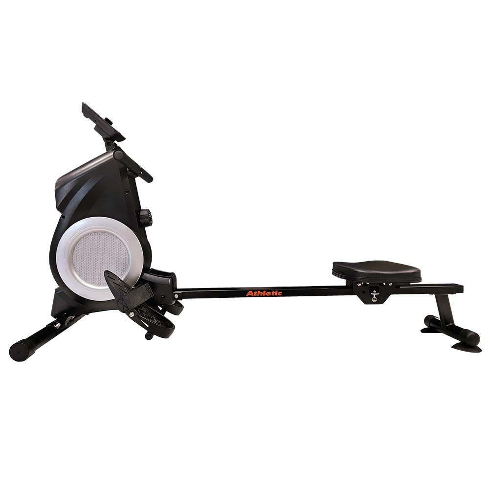 Remo Seco Athletic 80rm 8 Níveis Magnéticos Dobrável Suporta 110kg Treino Completo Em Casa Preto - 6
