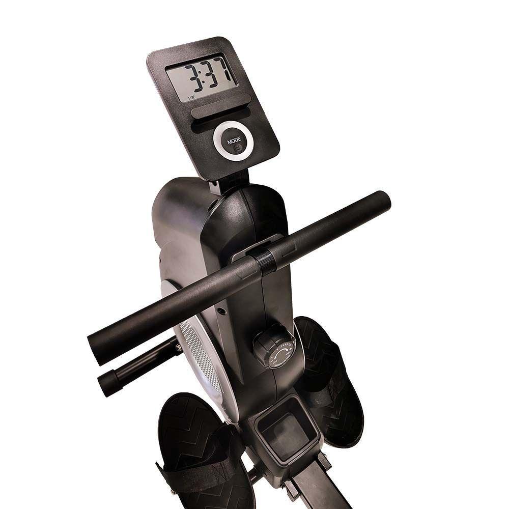 Remo Seco Athletic 80rm 8 Níveis Magnéticos Dobrável Suporta 110kg Treino Completo Em Casa Preto - 7