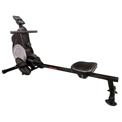 Remo Seco Athletic 80rm 8 Níveis Magnéticos Dobrável Suporta 110kg Treino Completo Em Casa Preto