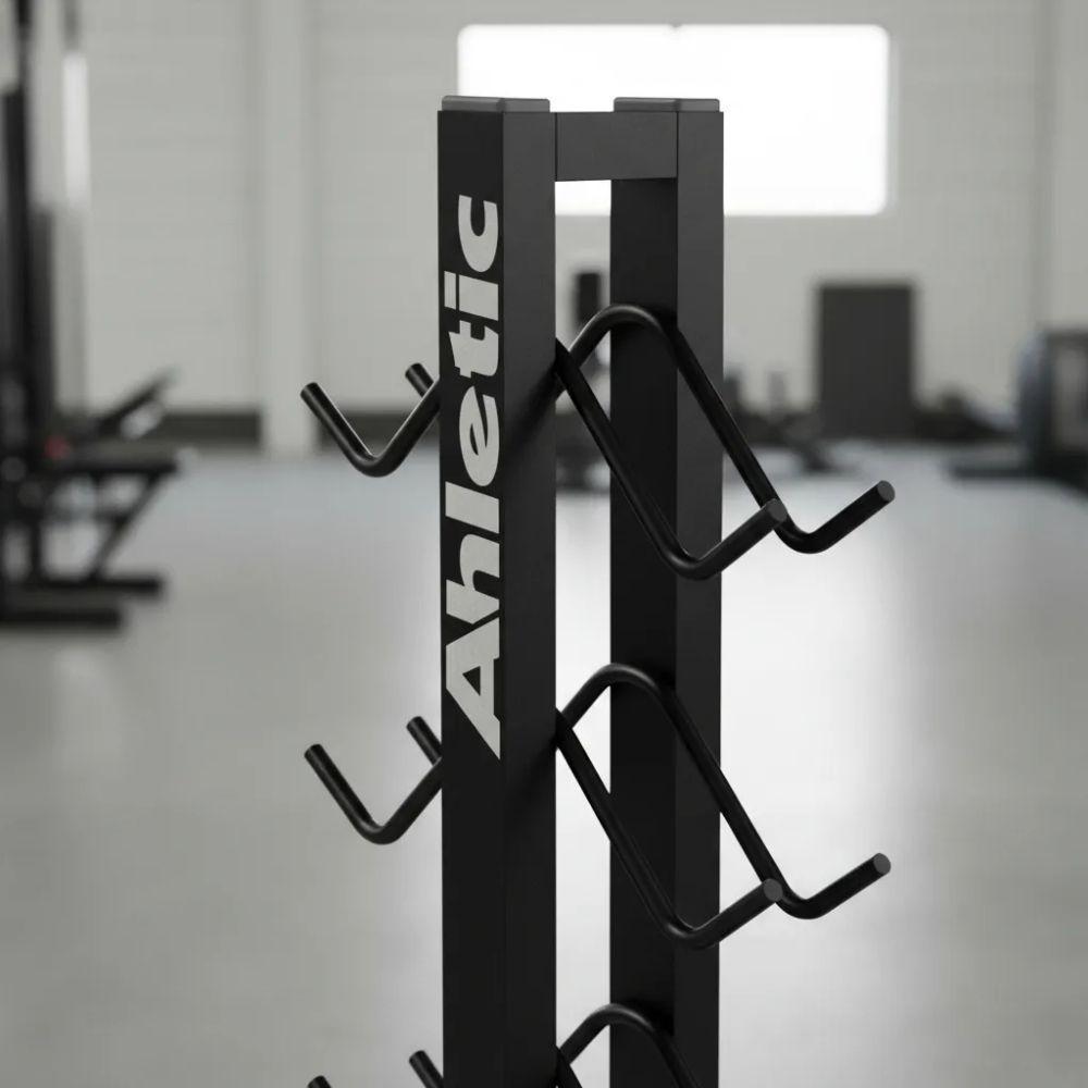 Suporte De Halter Athletic Advanced Para 5 Pares Até 30kg Total Organizador Semi-profissional - 4