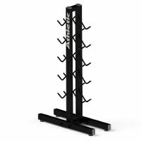 Suporte De Halter Athletic Advanced Para 5 Pares Até 30kg Total Organizador Semi-profissional - 1