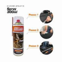 Silicone Spray Lubrificante Athletic 300ml Para Esteiras, Bikes E Equipamentos Prático E Eficiente - 3